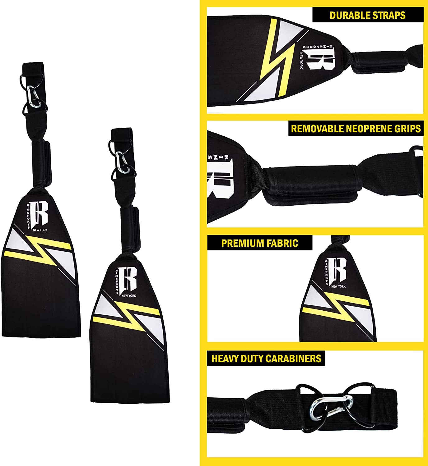 Ab Straps for Pull up Bar Attachment, Premium Hanging Ab Straps for Ab Workout, Gym Exercise Pullup Equipment for Men & Women, Fitness Arm Support for Abdominal Muscles Core Strength